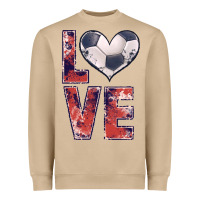 Soccer Love Heavyweight Sweatshirt | Teevron