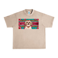 French Oak shih tzu license plate Urban Heavy Tee - Artiststas