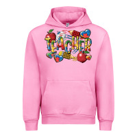 Fuchsia Pink autism teacher Urban Hoodie - CowGirlArtShop