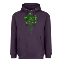 Plum lucky st patrick s day Heavyweight Hoodie - Artiststas