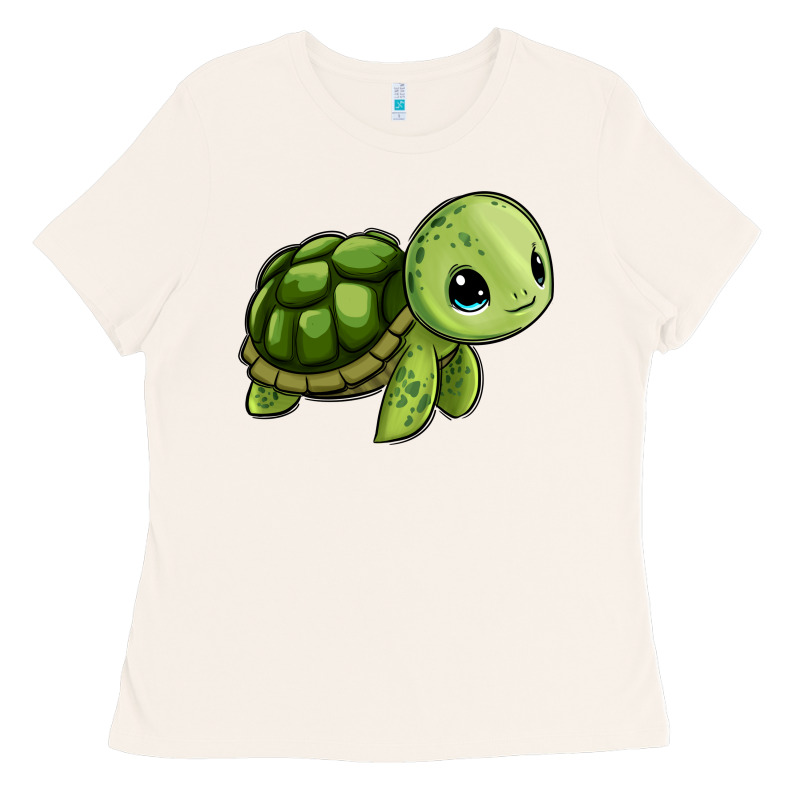 Cute Turtle Ladies Tee by Zillion Design Studio | Teevron
