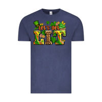 Vintage Denim st patricks lets get lit Vintage Tee - AdoDesignShop