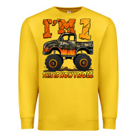 Lemon i'm one this is how i roll monster truck birthday Premium Sweatshirt - Jasminsmagicworld