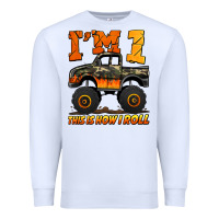 I'm One This Is How I Roll Monster Truck Birthday Premium Sweatshirt | Teevron