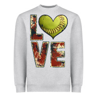 Softball Love Heavyweight Sweatshirt | Teevron