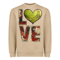 Mushroom softball love Heavyweight Sweatshirt - JahusDesignShop