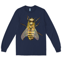 Navy Bee Long Sleeve Tee - LillyAllenDesigns