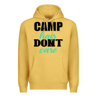Antique Gold Camp Hair Don't Care Black Premium Hoodie - Bettercallsaul