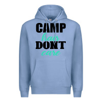 Colony Blue Camp Hair Don't Care Black Premium Hoodie - Bettercallsaul