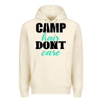Tofu Camp Hair Don't Care Black Premium Hoodie - Bettercallsaul