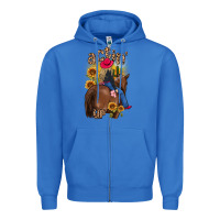 True Royal actin up malias Zipper Hoodie - MaliasSmallBusiness