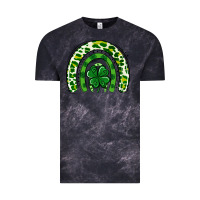 Cloud Black St Patrick Rainbow Vintage Tee - Jasminsmagicworld