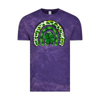 Cloud Purple St Patrick Rainbow Vintage Tee - Jasminsmagicworld