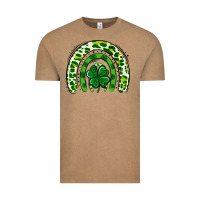 Vintage Coffee St Patrick Rainbow Vintage Tee - Jasminsmagicworld