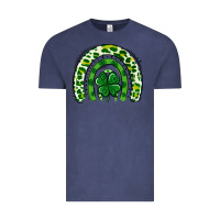 Vintage Denim St Patrick Rainbow Vintage Tee - Jasminsmagicworld