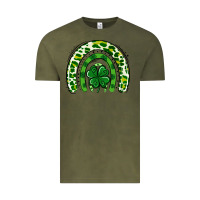 Vintage Olive St Patrick Rainbow Vintage Tee - Jasminsmagicworld
