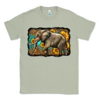 Matcha western sunflowers elephant Classic Tee - LillyAllenDesigns