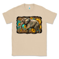 Mushroom western sunflowers elephant Classic Tee - LillyAllenDesigns