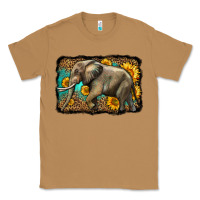 Toasted Coconut western sunflowers elephant Classic Tee - LillyAllenDesigns