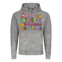 Cloud Rock call me antisocial but please don't call me Vintage Hoodie - Artiststas