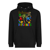 Black embrace differences Heavyweight Hoodie - Artiststas