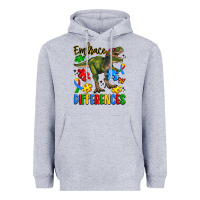 Heather Grey embrace differences Heavyweight Hoodie - Artiststas