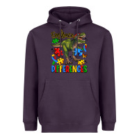 Plum embrace differences Heavyweight Hoodie - Artiststas