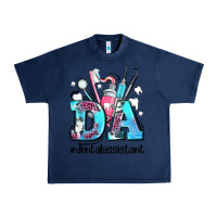 Navy da dental assistant Urban Heavy Tee - AdoDesignShop
