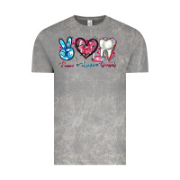 Cloud Rock peace love dental Vintage Tee - AdoDesignShop
