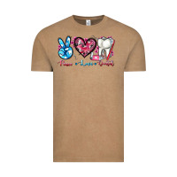 Peace Love Dental Vintage Tee | Teevron