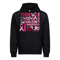 Black cancer awareness fight believe hope survive Urban Hoodie - CowGirlArtShop