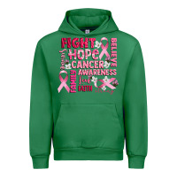 Emerald cancer awareness fight believe hope survive Urban Hoodie - CowGirlArtShop