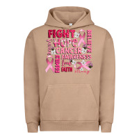 Pigment Burro cancer awareness fight believe hope survive Urban Hoodie - CowGirlArtShop