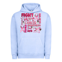 Pigment Grape Ice cancer awareness fight believe hope survive Urban Hoodie - CowGirlArtShop