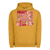 Pigment Peanut Butter cancer awareness fight believe hope survive Urban Hoodie - CowGirlArtShop