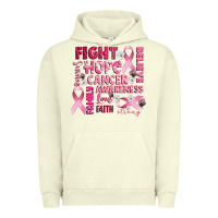 Pigment Pistachio cancer awareness fight believe hope survive Urban Hoodie - CowGirlArtShop