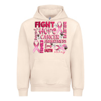 Sandshell cancer awareness fight believe hope survive Urban Hoodie - CowGirlArtShop