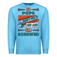 Ocean Blue if pops can't fix it we are all screwed Premium Sweatshirt - Jasminsmagicworld