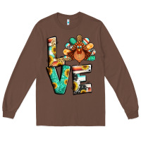 Chestnut love thanksgiving Long Sleeve Tee - Jasminsmagicworld