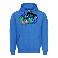 True Royal wrestling coffee cups Zipper Hoodie - NancyCooperArtShop