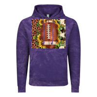 Cloud Purple football leopard cowhide sunflower Vintage Hoodie - JahusDesignShop