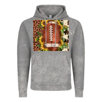 Cloud Rock football leopard cowhide sunflower Vintage Hoodie - JahusDesignShop