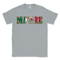 Heather Grey mexican flag madre Classic Tee - Jasminsmagicworld