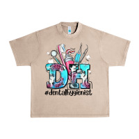 French Oak d h dental hygienist Urban Heavy Tee - AdoDesignShop