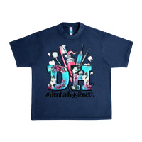 Navy d h dental hygienist Urban Heavy Tee - AdoDesignShop