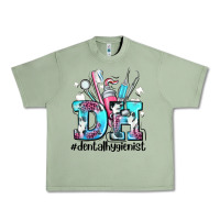 Oil Green d h dental hygienist Urban Heavy Tee - AdoDesignShop