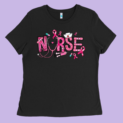 Ladies Tee breast cancer nurse