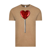 Vintage Coffee heart candy Vintage Tee - AdoDesignShop