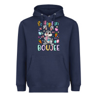 Navy so hoppin boujee Heavyweight Hoodie - Artiststas