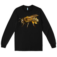 Black Bee Side Long Sleeve Tee - LillyAllenDesigns